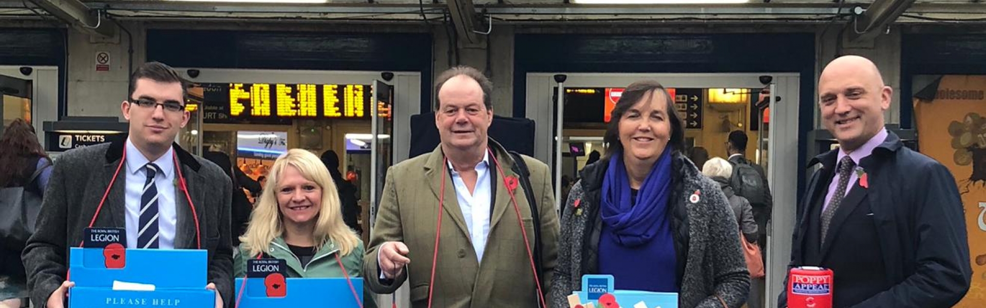 Conservative Councillors help to launch 2018 Poppy Appeal