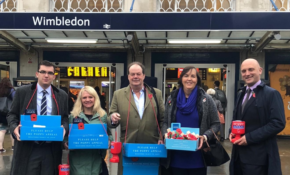 Conservative Councillors help to launch 2018 Poppy Appeal