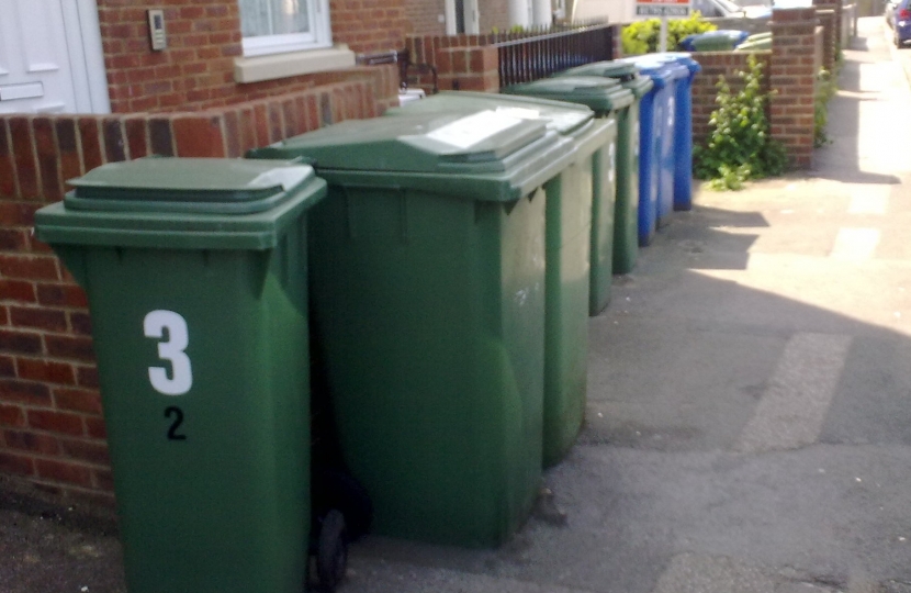 Wheelie bins