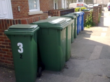 Wheelie bins